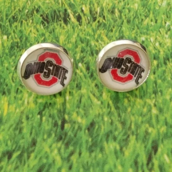 Ohio State University Earrings - Picture 1 of 2